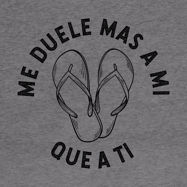 Me duele mas a mi que a ti - vintage design by verde